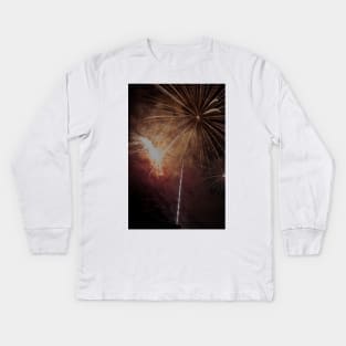 Fireworks Kids Long Sleeve T-Shirt